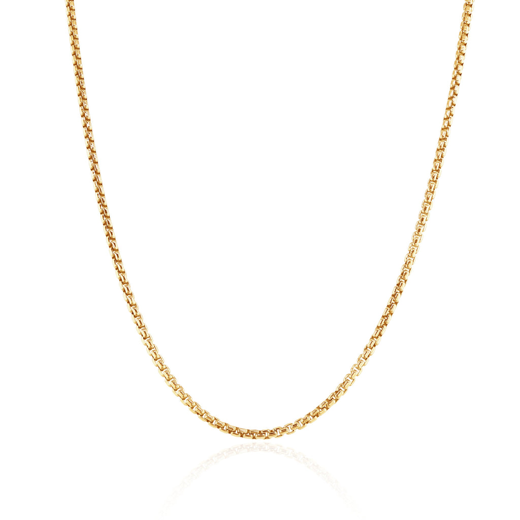 Vintage Style Box 9ct,9k Gold sacred Chain Halo