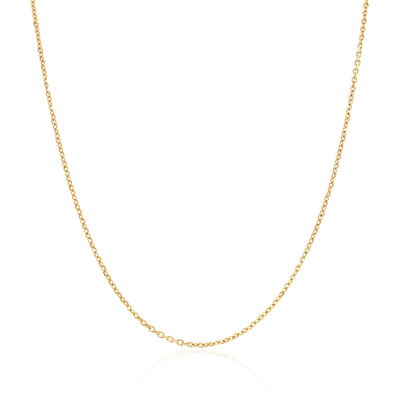 Concertina Chain 9ct,9k sparkling diamond cut trace Gold Chain