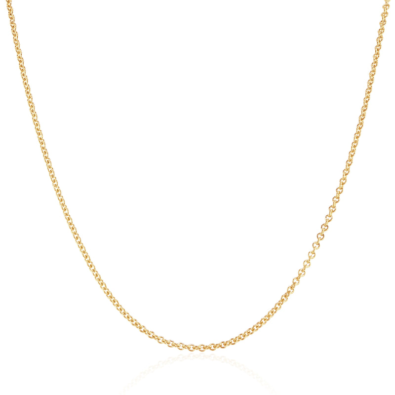 Classic Curb Chain 26" Beautiful 18ct,18k Gold Chain